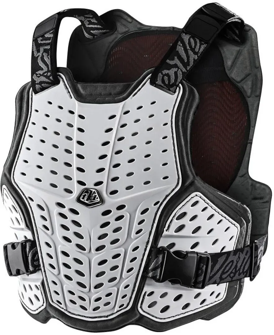 Troy Lee Designs RockFight Flex Protektorenweste, schwarz-weiss, Größe M L für Männer