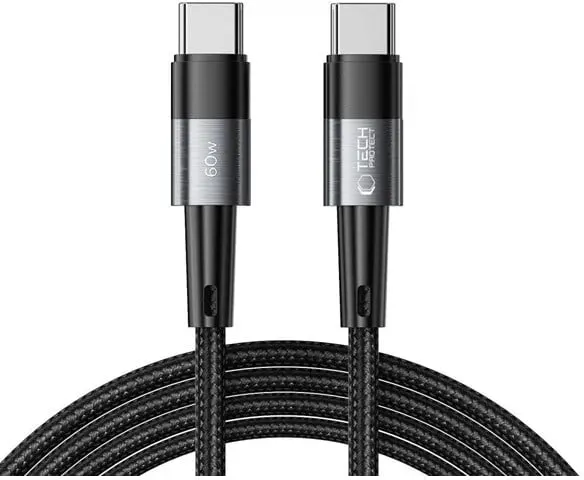 UltraBoost USB-C / USB-C PD 60W 3A 2m Cable - Grey
