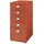 [en.casa] Kökar Schubladenschrank 69 cm x 28 cm x 41 cm Ziegelrot