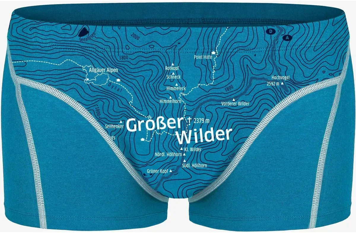 Ein schöner Fleck Erde Boxershorts Grosser Wilder Pfauenblau pfauenblau M