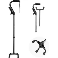 Vevor Gehstock, Gehhilfe Spazierstock, Wanderstock Gehstütze 10-stufig (725-955mm)