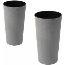 Siena Garden Eco Locon Ø 30 x 57 cm Grau