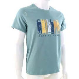 Chillaz Innsbruck Time to Chill Herren T-Shirt-Türkis-M