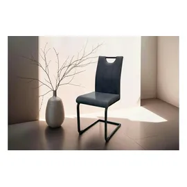 byLIVING 2er-Set: Banff in Vintage Mikrofaser anthrazit Microfaser B/H/T: ca. 42x97x58 cm