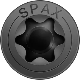 SPAX Senkkopf T-STAR plus Vollgewinde Schwarz verzinkt HP