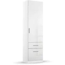 Rauch Celle 47 x 197 x 54 cm weiß/hochglanz weiß
