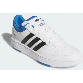 adidas Herren Freizeitschuhe HOOPS CLASSIC SCHUH - Cloud White / Ray Blue / Core Black - 38 2/3 in Pink FTWWHT/RAYBLU/CBLACK