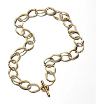 Pandora Essence Organisch Geformte Gliederkette Gold