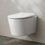 Kronenbach Tube Wand-WC mit WC-Sitz Weiß