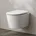 Kronenbach Tube Wand-WC mit WC-Sitz Weiß