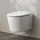 Kronenbach Tube Wand-WC mit WC-Sitz Weiß
