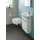 Geberit Renova Compact Wand-WC mit WC-Sitz Weiß spülrandlos