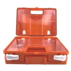 GRAMM medical Verbandkoffer DOMINO, bedruckt 400.035.00210 , Verbandkoffer, leer
