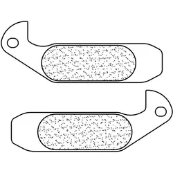 Bremsbelag CL Brakes Magura Gustaff 4010VX EINHEITSFARBE No Size