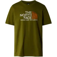 The North Face Rust 2 Kurzarm-t-shirt - Forest Olive - S