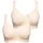 Ulla Popken Damen große Größen Übergrößen Plus Size Mikrofaser-BH, 2er-Pack, ohne Bügel, vorgeformte Cups beige 105E 793032300-105E - 105E