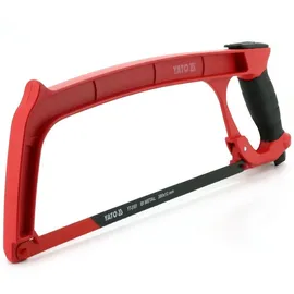 Yato Handsäge Metallsäge mit Kunststoffgriff 300 mm YT-3161 (1 Stück) rot|schwarz