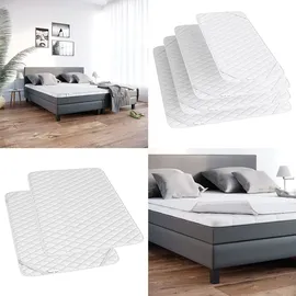 VitaliSpa Matratzenschoner 140 x 200 cm Weiß
