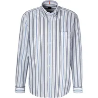 Boss Regular Fit Freizeithemd mit Button-down-Kragen Modell 'Lambey', Weiss, XXL