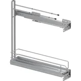 Vauth-Sagel VS SUB Slim Unterschrankauszug Handtuchhalter Kb 150 mm, silber RAL 9006