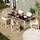 Okwish Gartenlounge-Set 7-tlg. Braun