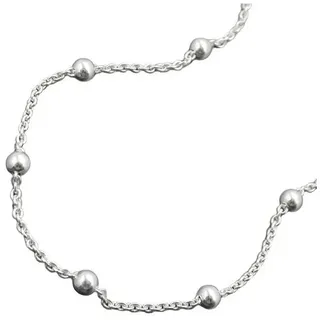 GALLAY Fußkette 1,3mm Silber 925 25cm in silber | Gr.: onesize