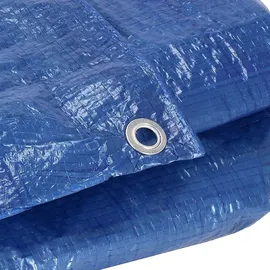 SPRINGOS Abdeckplane 5 x 8 m Blau