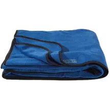 Cocoon Fleece Decke 200 x 160 cm Blau