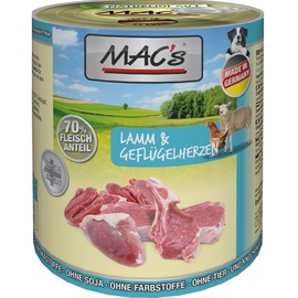MAC's Dog Lamm Geflügelherzen