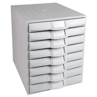 Exacompta 226040D 1x The system mit 8 Schubladen DIN A4+ - lichtgrau