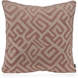 H.O.C.K. Dekokissen »Naira«, mit geometrischem Muster, Kissenhülle mit Füllung, 1 Stück rosa
