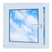 Pvc-fenster Weiß 70x70 Links, Neues 700x700 Mm Doppelglas Ru Dreh-kipp-fenster