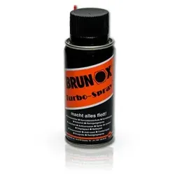 BRUNOX Turbo Spray, Metall, 100 ml, Aerosol-Spray, Orange, Schwarz