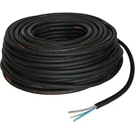 netbote24 TITANEX Gummischlauchleitung H07RN-F 3x2,5 3G2,5mm2 5-50m, Länge:10m - Schwarz