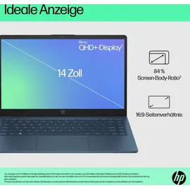 HP 14-ee0075ng, Waterfall Blue, Core i7-1355U, 16GB RAM, 512GB SSD, DE (917W6EA#ABD)