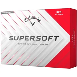 Callaway Supersoft Golfball Rot