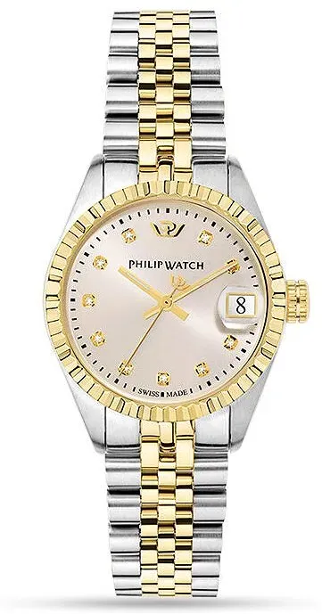 Philip Watch Damenuhr Caribe Urban R8253597607 - bicolor