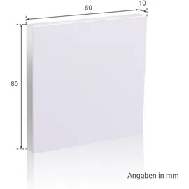 Longlife LED LED Treppenleuchte 1 eckig weiß Aluminium