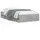 vidaXL Bettgestell 90 x 200 cm Grau