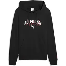 Puma Ac Milan Ftblculture Kapuzenpullover - PUMA Black / PUMA White - 2XL