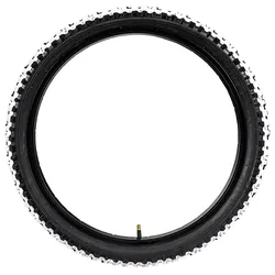 DSI Fahrradreifen MTB Fahrrad Mountainbike 2 Reifen 20 x 2,0" schwarz/weiß
