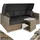 Tectake San Marino Aluminium Rattan Lounge grau