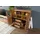 MASSIVMOEBEL24.DE Highboard 155 x 140 x 43 cm Beige