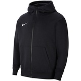 Nike Park 20 Fleece Hoodie Hooded Sweatshirt, Black/White, XS