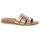 SKECHERS Damen Desert Kiss Low Peak Look Schiebe-Sandalen, Gold, 40 EU