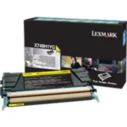 Lexmark X748H1YG - Gelb - Toner - Hohe Kapazität