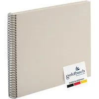Goldbuch Spiralalbum Bella Vista 35x30cm sandgrau