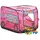 vidaXL Kinder-Spielzelt mit 250 Bällen Rosa 70x112x70 cm