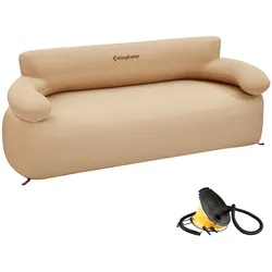 KINGCAMP Camping Couch Air Sofa XL Aufblasbar Luft Sitz Glamping Garten Möbel