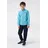Champion Jogginganzug "Sweatsuits Fleece", Jungen, Gr. XL (164/170), blau (mwb, nny, nny), Obermaterial: 54% Baumwolle, 46% Polyester, Sportanzüge Jogginganzug, zweiteiliges Set, für Kinder und Jugendliche, weich, atmungsaktiv